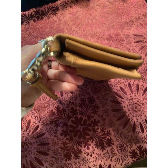 Brahmin DEBRA PHONE WRISTLET WALLET TAN THATCHER - Picture 10 of 10